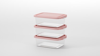 stack of storage box