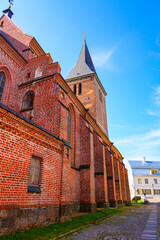 St. John's Church in Tartu, Estonia - Brick gothic lutheran church dedicated to John the Baptist