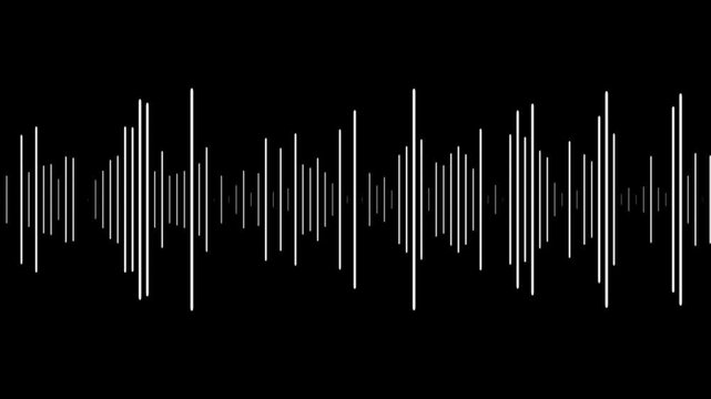 Podcast sound waves for online audio streaming and podcasting or music player and mobile phone voice message soundwaves. Sketch of musical soundtrack. Frequency audio waveform