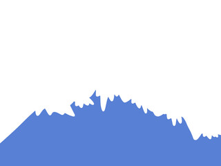 Snowy mountains backdrop