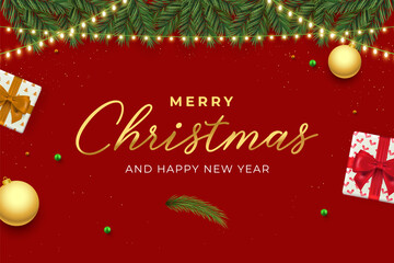 Festive gold fireworks vector forming a Christmas border on dark background. Christmas fireworks and glowing sparkles create a warm, elegant frame for holiday cards and celebration layouts