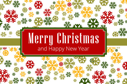 Marry Christmas card, modern abstract geometric Christmas background design, Marry Christmas and happy new year cover template design, Xmas party background illustration, happy holidays template - Powered by Adobe