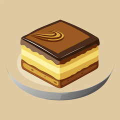 “Rich Chocolate Nanaimo Bars with Smooth Custard Filling  Homemade Dessert Squares”