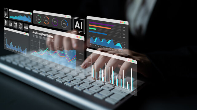 Data dashboard helps track business performance, identify trend patterns, and optimize strategic decision making for sustainable growth Parse - Powered by Adobe