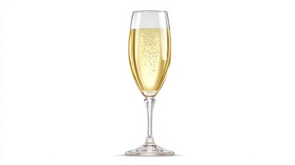 Celebrate success with a bubbly glass of golden champagne, perfect for New Year's Eve, milestone achievements, or elegant toasts, a simple luxury for refined tastes