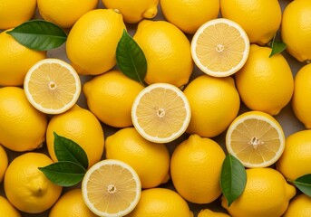 Brighten your day with fresh vibrant lemons perfect for summer recipes and zesty drinks, adding a pop of sunshine to your healthy lifestyle today