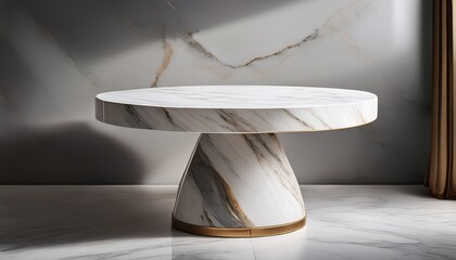 round marble pedestal table for modern minimalist interior decor and stylish home furnishings