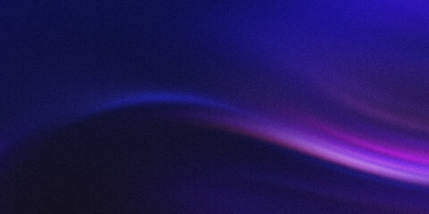 Abstract cosmic nebula with vibrant purple and blue grainy background glowing color noise texture banner header cover poster backdrop design