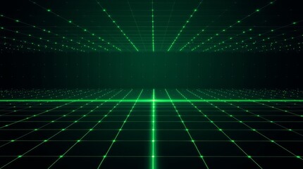 Green tariff grid background