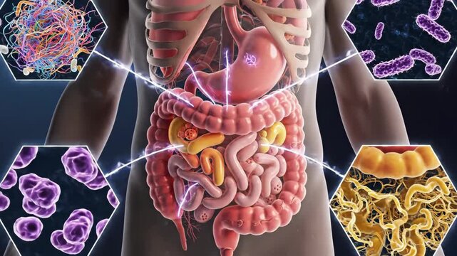 Gut Microbiome: Human Digestive System and Microorganisms