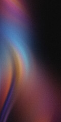Abstract swirling aurora borealis colors with a cosmic texture grain texture noise texture banner header cover poster backdrop design