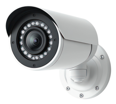 PNG Real modern security camera surveillance wall-mounted electronics.