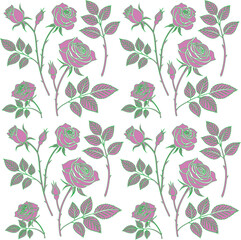 Modern rose flower icon set in outline and flat styles, ideal for minimalist logos, wedding stationery, nature-themed apps, and decorative vector art.