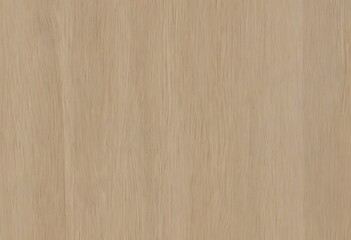 Fototapeta premium Detailed high-resolution shot of a light beige oak wood surface, showcasing a smooth vertical grain pattern for a natural and elegant background
