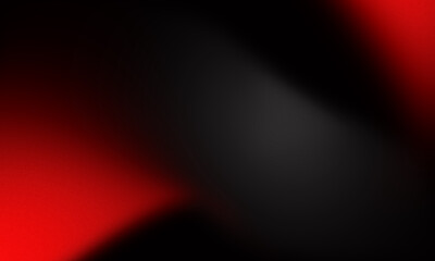 Abstract Dark Red and Black Gradient Background with Soft Focus and Subtle Grain Texture
