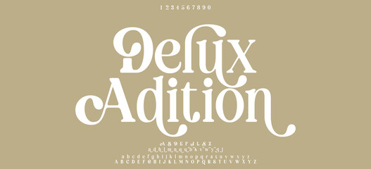 Modern Font. Sans Serif Font. Regular Uppercase Lowercase Typography urban style alphabet fonts for fashion, sport, technology, digital, movie, logo design, vector illustration.