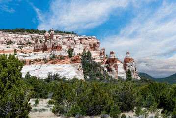 Zuni and Entrada Sandstone at Los Gigantes - New Mexico