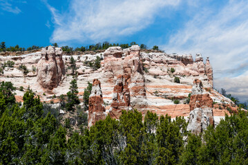 Zuni and Entrada Sandstone at Los Gigantes - New Mexico