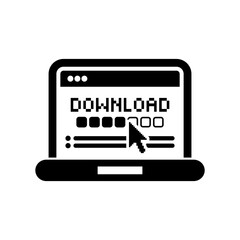 Download progress pc icon