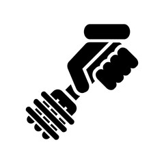 Obraz premium Spaghetti icon concept