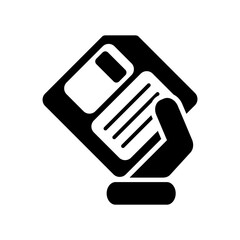 Saving data icon
