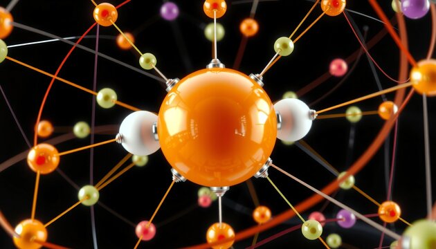 Atomic Structure with Vibrant Spheres