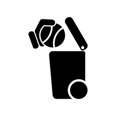 Separate waste collection icon