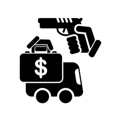 Fototapeta premium CIT robbery