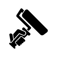 Painter roll symbol © Myvector