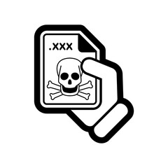 Infected file icon
