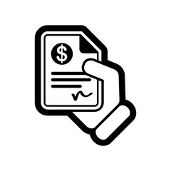 Document signed icon