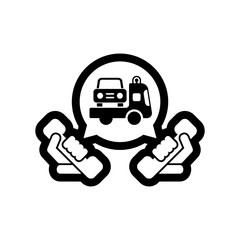 Wrecker call icon