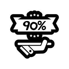 Discount label icon