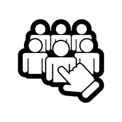 Staff selection icon