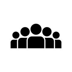 People group - Vector flat minimal icon