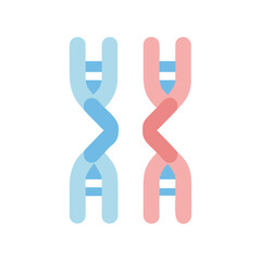 DNA Double Helix Strand Depiction on Black Background, Medical Biotechnology Innovation