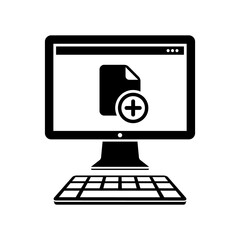 New file - Vector flat minimal icon