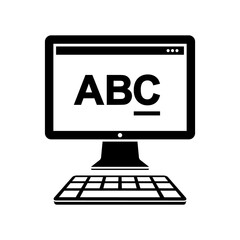 Text editor software icon