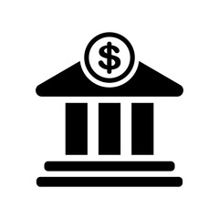 Financial services flat icon