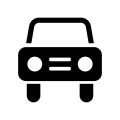 Car flat vector icon