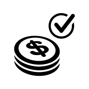 Payment checking icon - Dollars