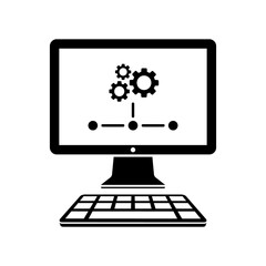 Network settings button icon