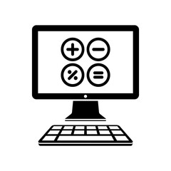 Application for calculating icon