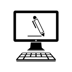 Icon of application for handwriting