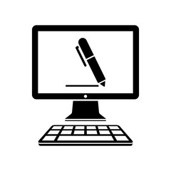 Icon of application for handwriting