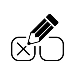 Check option - Minimal vector icon