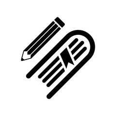 Book icon - Minimal vector icon