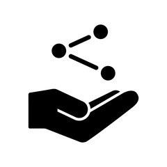 Network concept - Minimal vector icon
