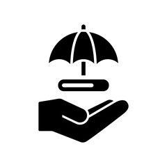 Secure download - Minimal vector icon