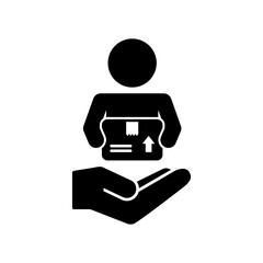 Delivery services - Vector flat icon